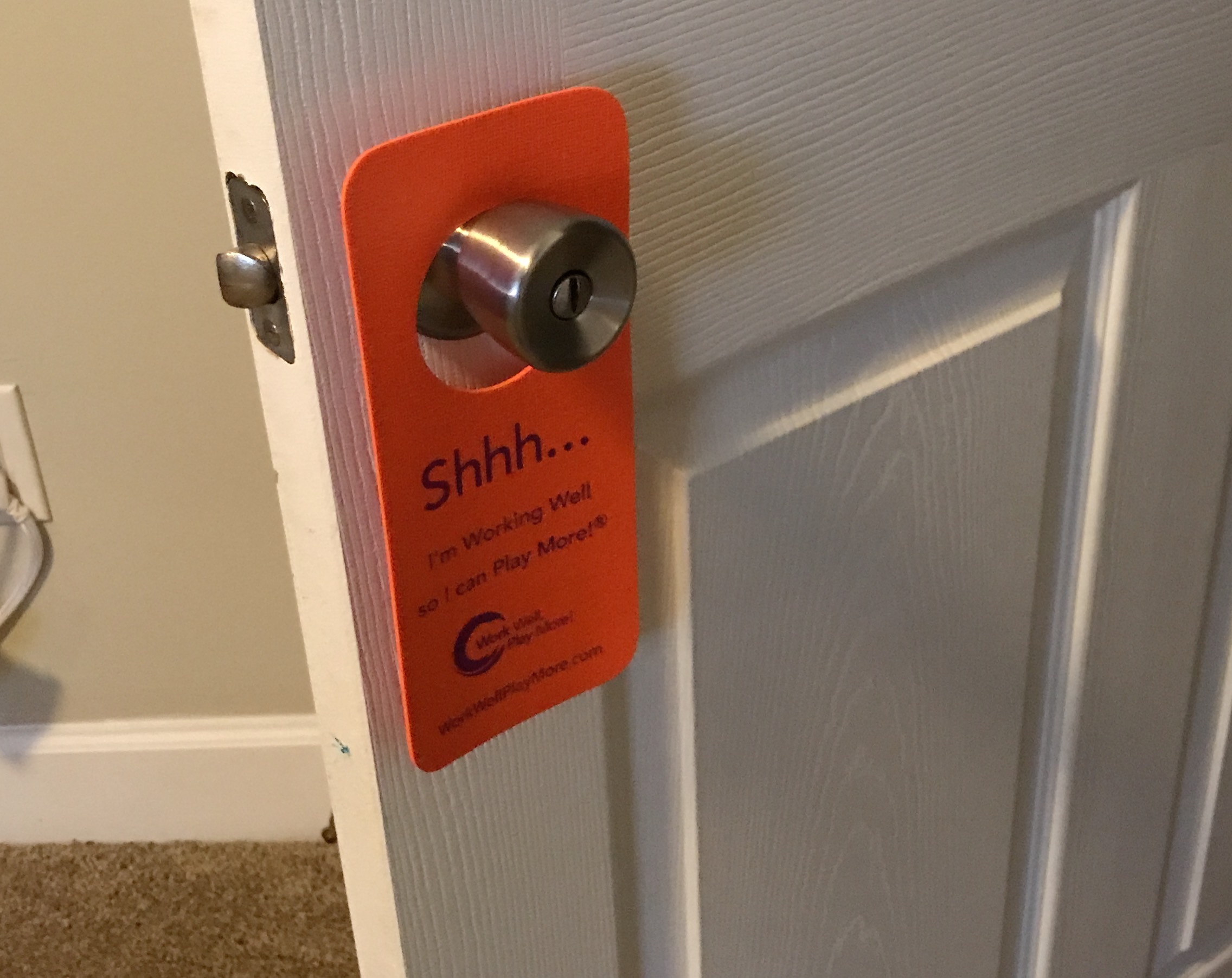 Vistaprint Door Hanger Template